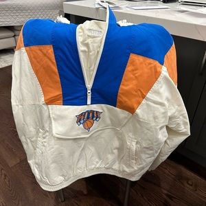 NEW Kith for the New York Knicks 
Quarter Zip Anorak XXL